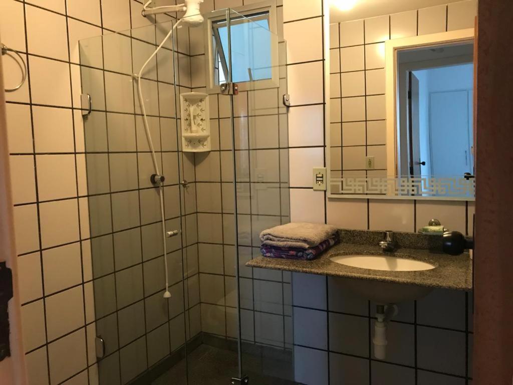 Apartamento Pe Na Areia E Aguas Tranquilas No Centro De Guarapari Bagian luar foto