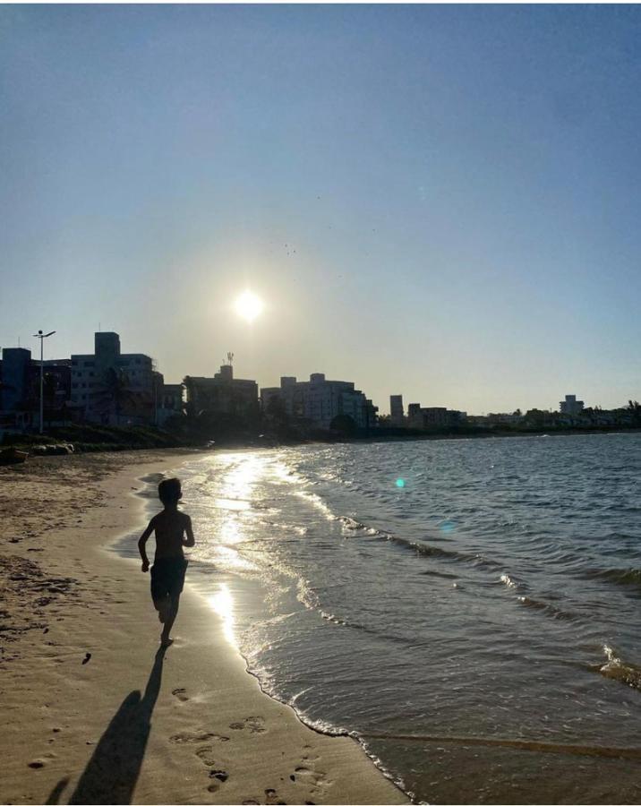 Apartamento Pe Na Areia E Aguas Tranquilas No Centro De Guarapari Bagian luar foto